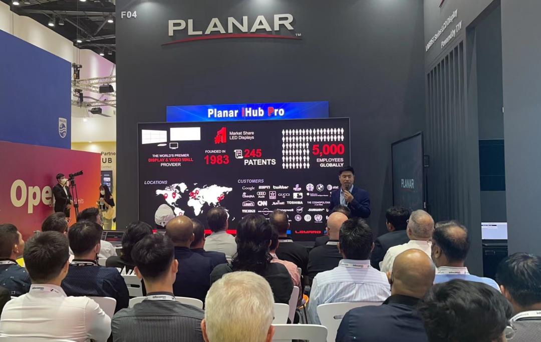 InfoComm Asia | 金年金字招牌(jinnian)今年会今年会Planar全球首发第四代Micro LED智能一体机